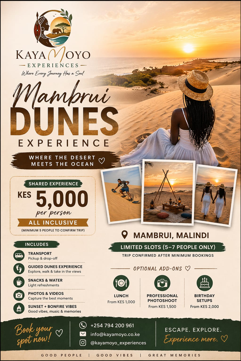 Mambrui Dunes Mombasa